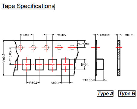 Tape Specifications - ML Series